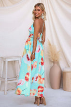 Load image into Gallery viewer, Jovie Halter Retro Maxi Dress