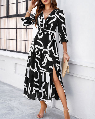 Black & White Floral 