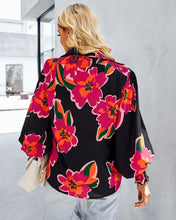 Load image into Gallery viewer, Shakita Long Sleeve Floral Shirt