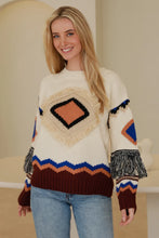 Load image into Gallery viewer, Cream Shaggy Winter Pull On Knit