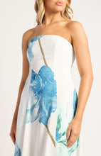 Load image into Gallery viewer, Wildflower Strapless Floral Print Maxi Panel Dress