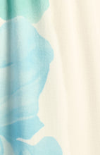 Load image into Gallery viewer, Blue Floral Maxi Dress with Butterfly Sleeve