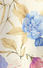 Load image into Gallery viewer, Floral Faux Linen Knot Front Mini Dress