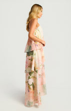 Load image into Gallery viewer, Blush Pink Patchwork Tiered Maxi Dress