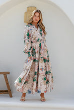 Load image into Gallery viewer, Multi Floral &quot;Taneesha&quot; Boho Dress