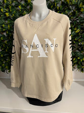 Load image into Gallery viewer, Beige Graphic Long Sleeve Windcheater