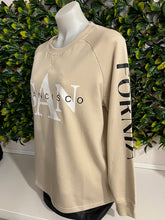 Load image into Gallery viewer, Beige Graphic Long Sleeve Windcheater