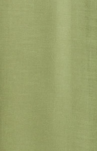 Olive Faux Linen Placement Print Top & Skirt Set
